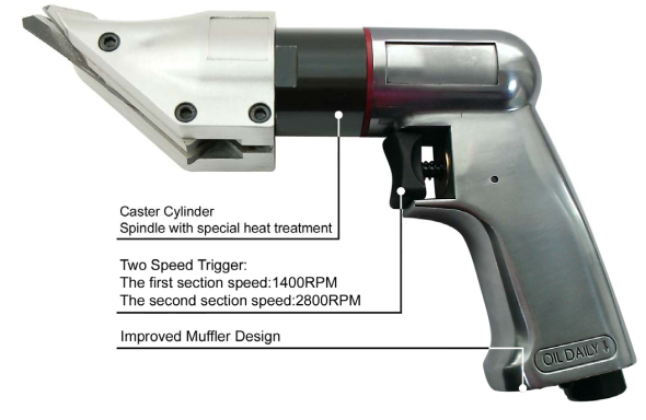 Air Metal Shear Free Speed: 2800RPM
