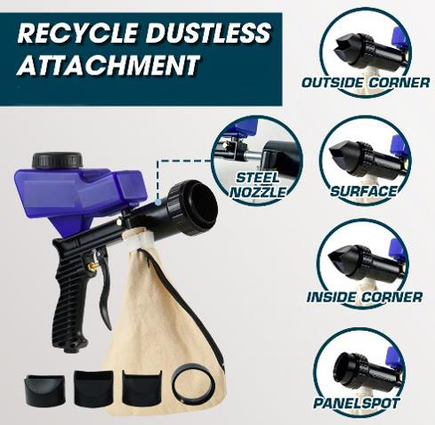 Air Gravity Sandblaster Gun
