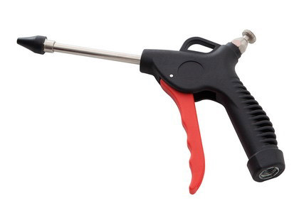 High Flow Adjustable Air Blow Gun with Rubber Tip
